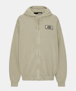 Kvinde ROTATE Sweatshirts | Violana Hoodie Oyster Gray