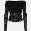 Kvinde Gestuz Toppe & Bluser | Gabri Top L/S Black