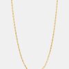 Mand Maria Black Smykker | Karen 70 Necklace Gold