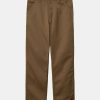 Mand Carhartt WIP Bukser | Simple Pants Tamarind