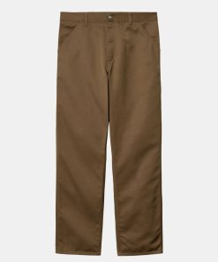 Mand Carhartt WIP Bukser | Simple Pants Tamarind