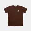 Mand Lakor T-Shirts | Mini Seagull In A Cup Tee Chicory Coffee