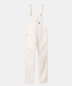 Kvinde Carhartt WIP Bukser | W Bib Overall Wax Rinsed