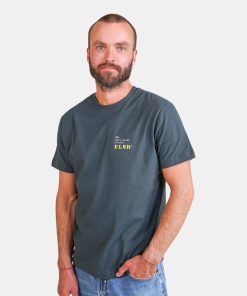 Mand ELSK T-Shirts | Earth Loving Tee Stone Green