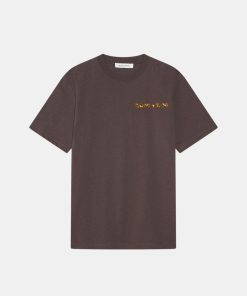 Mand Wood Wood T-Shirts | Bobby Core Tee Dark Brown