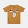 Mand Lakor T-Shirts | Big Moose Tee Brown