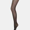 Kvinde Sneaky Fox Stromper | Milla Pantyhose Black