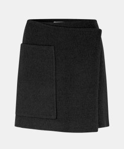 Kvinde Samsøe Samsøe Nederdele | Inez Skirt Black