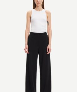 Kvinde Samsøe Samsøe Bukser | Collot Trousers Black