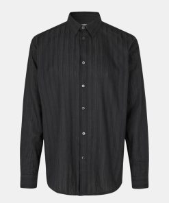 Mand Samsøe Samsøe Skjorter | Luan X Shirt Black