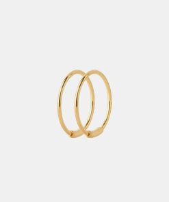 Mand Maria Black Smykker | Basic 12 Hoops Gold