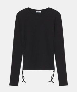 Kvinde Envii Toppe & Bluser | Enally Top L/S Black