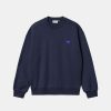 Mand Carhartt WIP Sweatshirts | Heart Patch Sweatshirt Blue