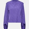 Kvinde Gestuz Toppe & Bluser | Jacqlin Blouse Purple Opulence