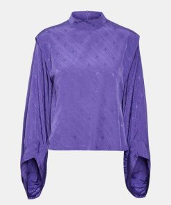 Kvinde Gestuz Toppe & Bluser | Jacqlin Blouse Purple Opulence