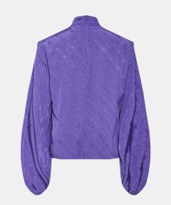 Kvinde Gestuz Toppe & Bluser | Jacqlin Blouse Purple Opulence