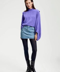 Kvinde Gestuz Toppe & Bluser | Jacqlin Blouse Purple Opulence