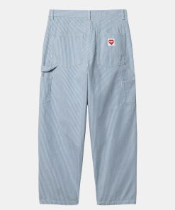 Mand Carhartt WIP Bukser | Terrell Sk Pants Bleach/Wax Rinsed