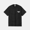 Kvinde Carhartt WIP T-Shirts | W Orlean Spree Tee Black/White