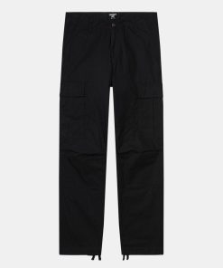 Mand Carhartt WIP Jeans | Regular Cargo Pants Black Rinsed