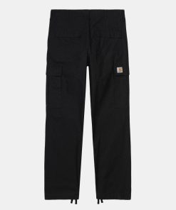 Mand Carhartt WIP Jeans | Regular Cargo Pants Black Rinsed