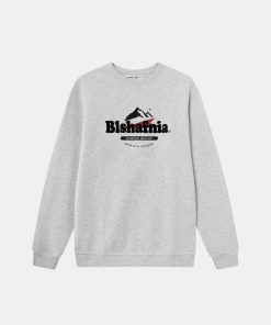 Mand BLS Hafnia Sweatshirts | Mount Sweatshirt Ange Grey Mel