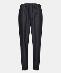 Mand Rains Bukser | Regular Pants Black