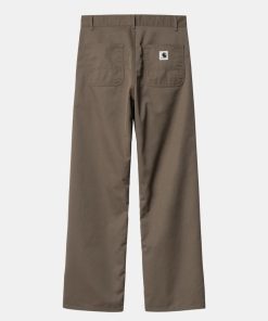 Kvinde Carhartt WIP Bukser | W Simple Pants Barista Rinsed