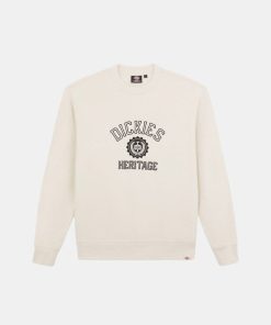 Mand Dickies Sweatshirts | Oxford Sweatshirt Whitecap Gray