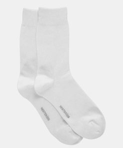 Mand Resterods Stromper | 5-Pack Bamboo Socks White