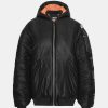 Kvinde ROTATE Jakker | Oversized Bomber Jacket Black