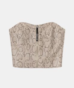 Kvinde Resume Toppe & Bluser | Paisley Top Sand