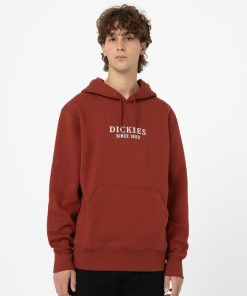 Mand Dickies Sweatshirts | Park Hoodie Fired Brick