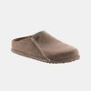 Kvinde Birkenstock | W Zermatt Slippers Gray Taupe