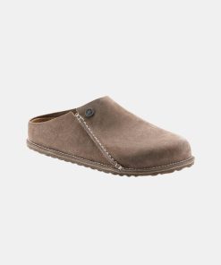 Kvinde Birkenstock | W Zermatt Slippers Gray Taupe