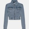 Kvinde ROTATE Jakker | Divola Jacket Medium Blue