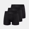 Mand Resterods Undertoj | 3-Pack Bamboo Boxers Black 3 X Black