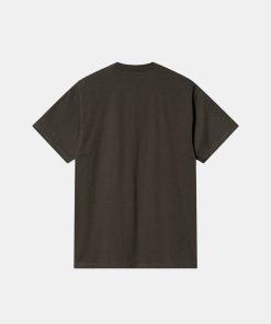 Mand Carhartt WIP T-Shirts | Earth Magic Tee Cypress