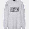 Kvinde ROTATE Sweatshirts | Crew Sweatshirt Light Grey Mel