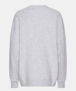 Kvinde ROTATE Sweatshirts | Crew Sweatshirt Light Grey Mel