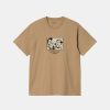 Mand Carhartt WIP T-Shirts | Wip Coffee Tee Dusty H Brown