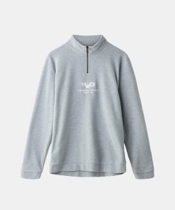 Kvinde H2O Jakker | Blavand Fleece Light Grey Melange Lt Grey Mel