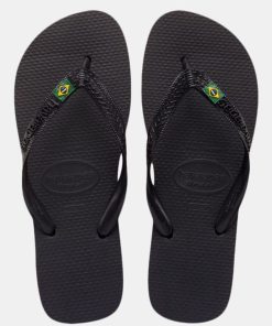 Kvinde Havaianas | Brazil Logo Slippers Black