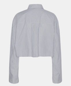 Kvinde Remain Skjorter | Poplin Cropped Shirt English Manor Comb.