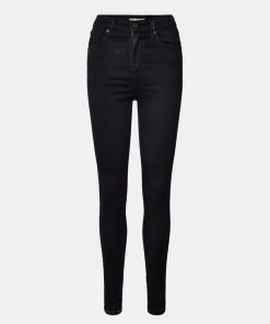 Kvinde Levi´s Jeans | W Mile High Jeans Black