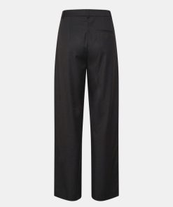 Kvinde Gestuz Bukser | Paula Wide Pants Black