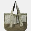 Kvinde Blanche Tasker & Punge | Tote Logo Bag Deep Linchen Green Deep Linchen Greeen