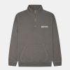 Mand Woodbird Sweatshirts | Wblass Tech Sweatshirt Halfzip Antra Grey