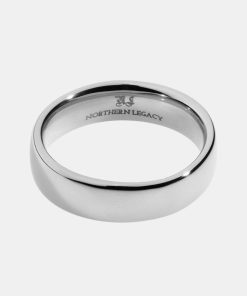 Mand Northern Legacy Smykker | Siempre Band Ring Silver