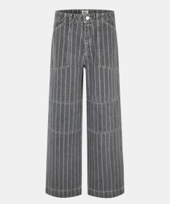 Kvinde Mads Nørgaard Jeans | Krauer Jeans Grey Stripe